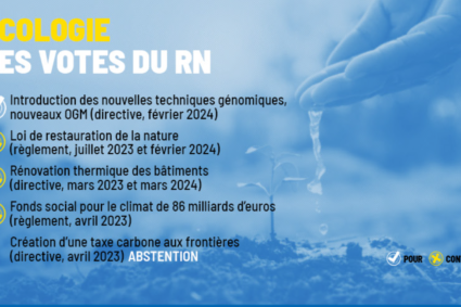 Climat : l’anti-écologisme, ligne de conduite du RN au Parlement européen